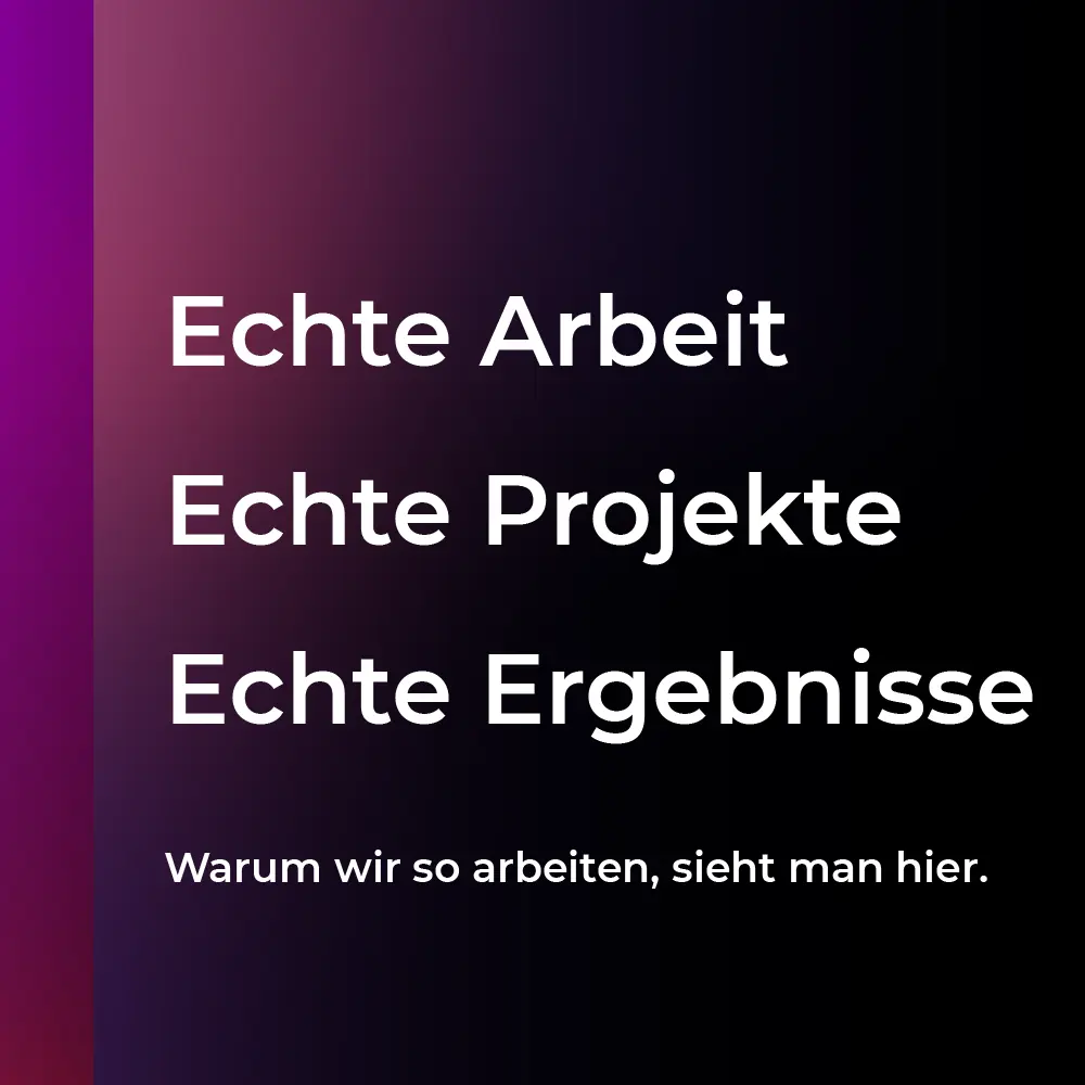 Referenzen - Warum wir so arbeiten, wie wir arbeiten – image²