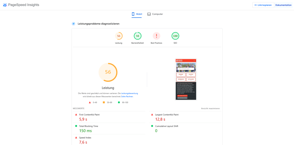 SEO-Audit Bewerbungskompass – image²