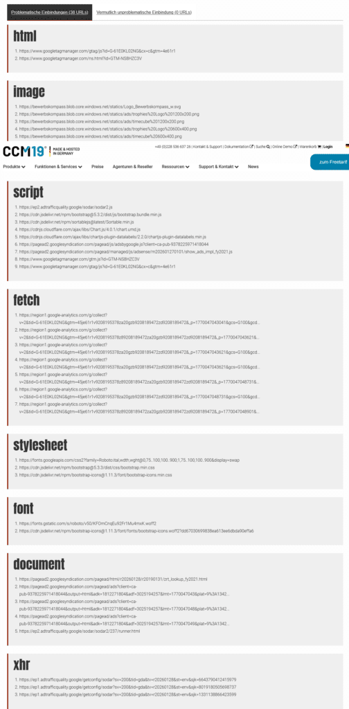 SEO-Audit Bewerbungskompass – image²